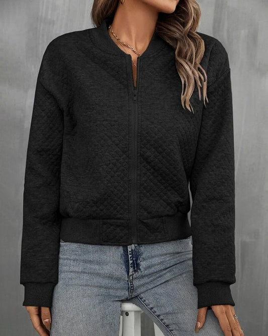 Marjorie | Women's Quilted Bomber Jacket