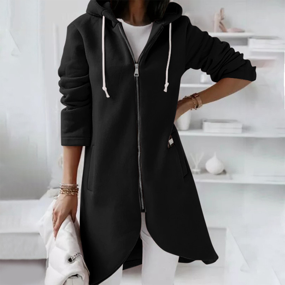 Zoe | Women's Longline Hooded Jacket