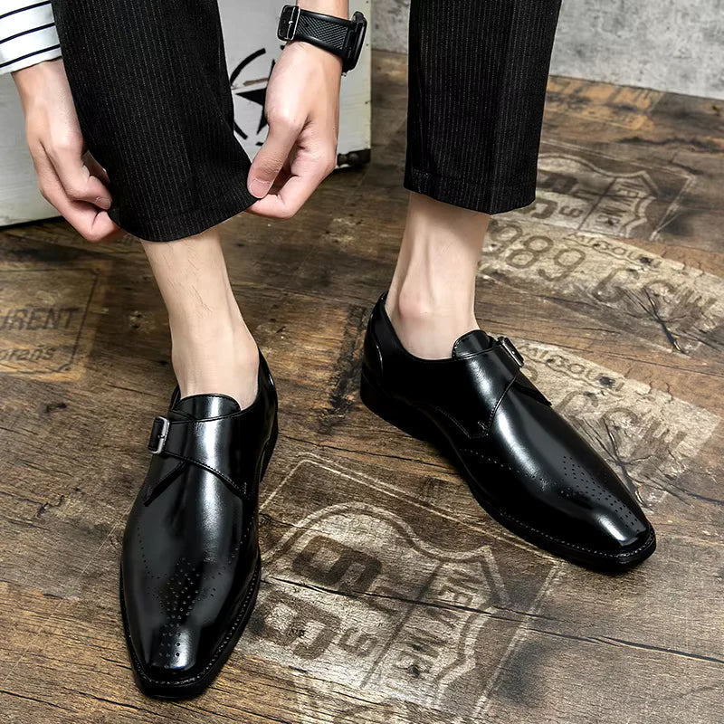 Lorenzo Vitali Monk Strap Dress Shoes
