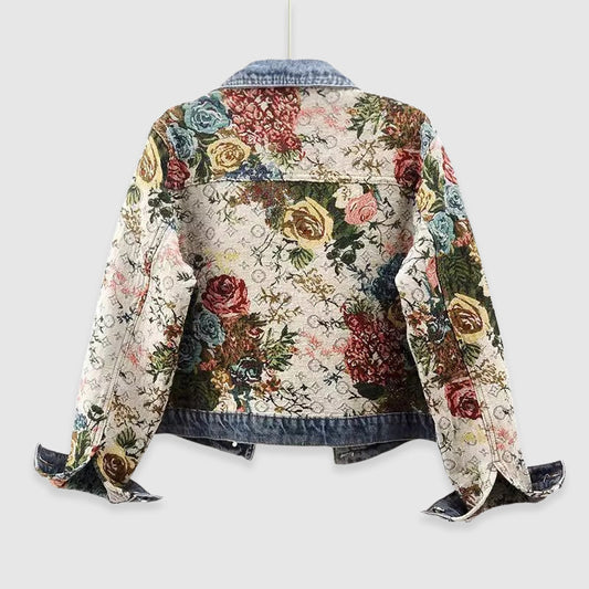 Sofia Amoretti Blossom Denim Jacket