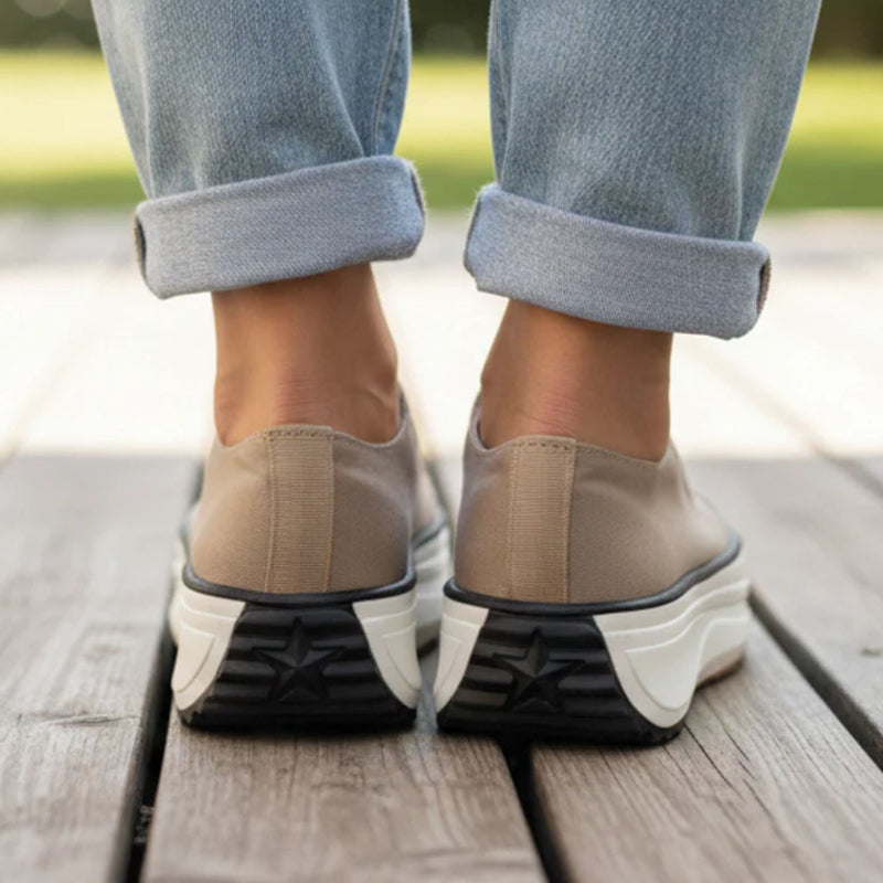 Valentina Rossi Chunky Sole Lace-Up Sneakers