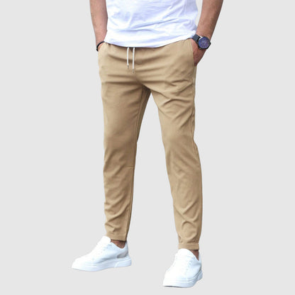 Alessandro Veneti Stretch Drawstring Pants