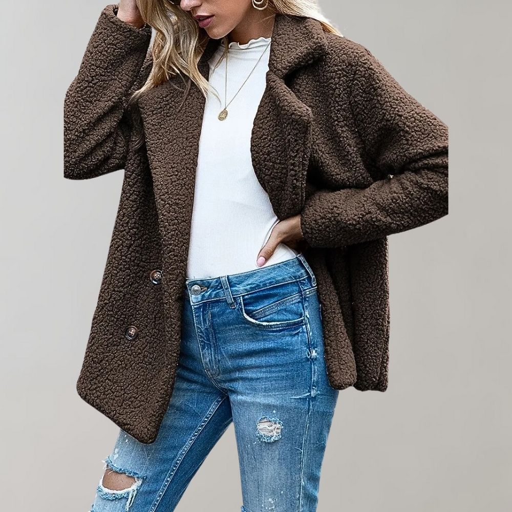 Vanessa | Women's Teddy Oversized Jacket