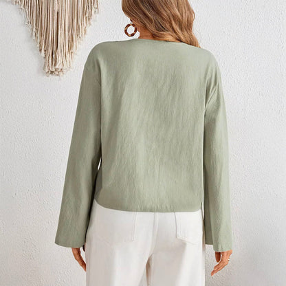 Chloé Montclair Villarosa LaceUp Blouse