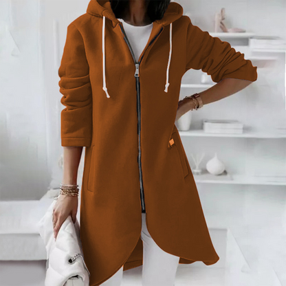 Zoe | Women's Longline Hooded Jacket