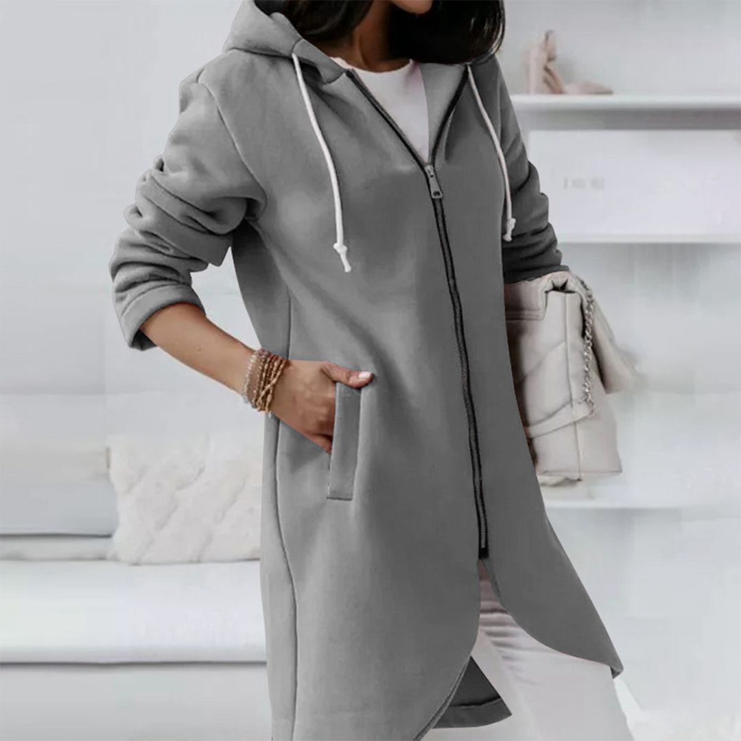 Zoe | Women's Longline Hooded Jacket