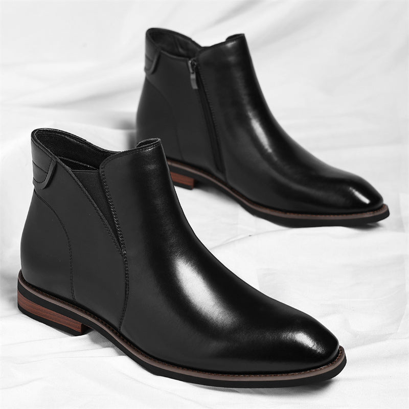 Lorenzo Vitali Classic Chelsea-Style Boots
