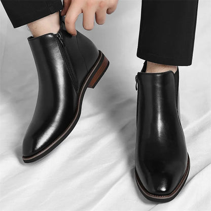 Lorenzo Vitali Classic Chelsea-Style Boots