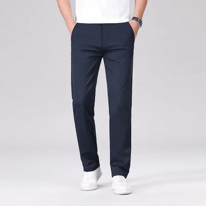 Lorenzo Vitali Clean Cut Casual Chino Pants
