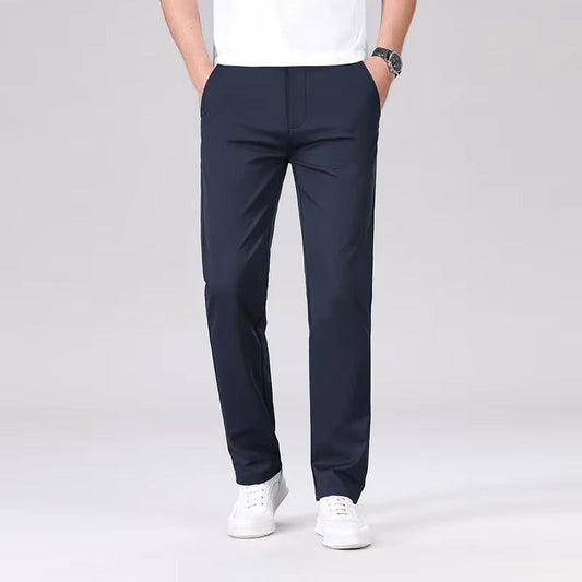 Lorenzo Vitali Clean Cut Casual Chino Pants
