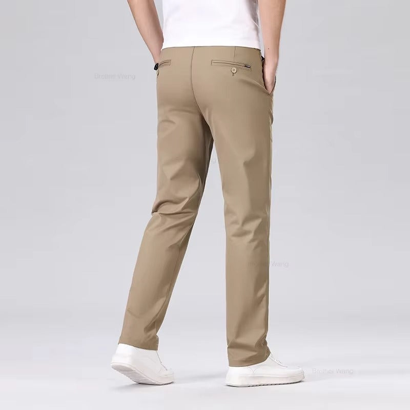 Lorenzo Vitali Clean Cut Casual Chino Pants
