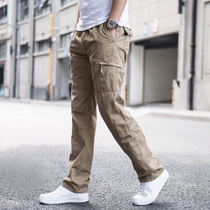 Lorenzo Vitali Lightweight Cotton Cargo Pants