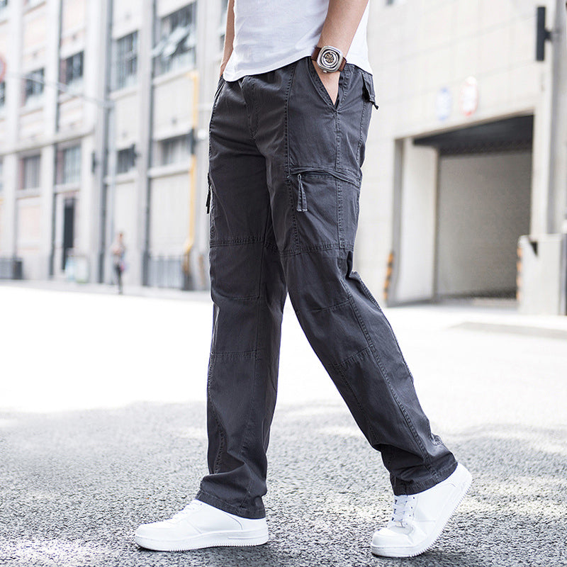 Lorenzo Vitali Lightweight Cotton Cargo Pants