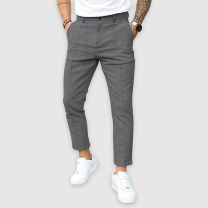 Lorenzo Vitali Tailored Pants with Straight Fit