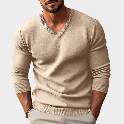 Men’s Everyday V-Neck Knit Sweater