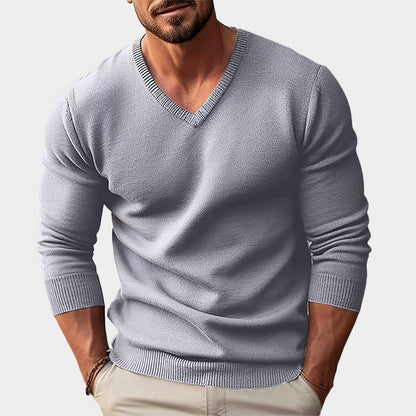 Men’s Everyday V-Neck Knit Sweater