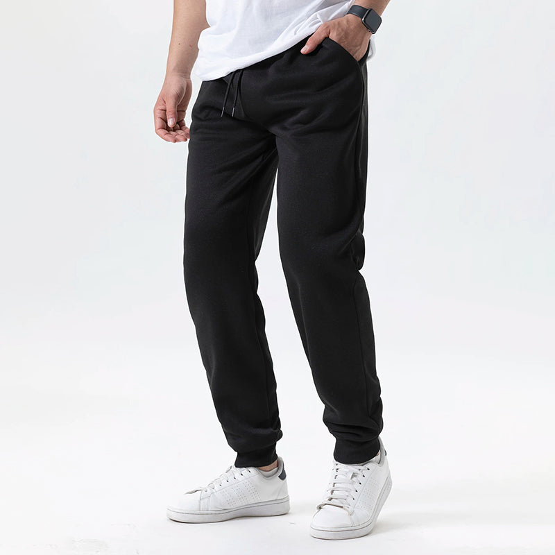 Men’s Tapered Joggers with Drawstring Waist