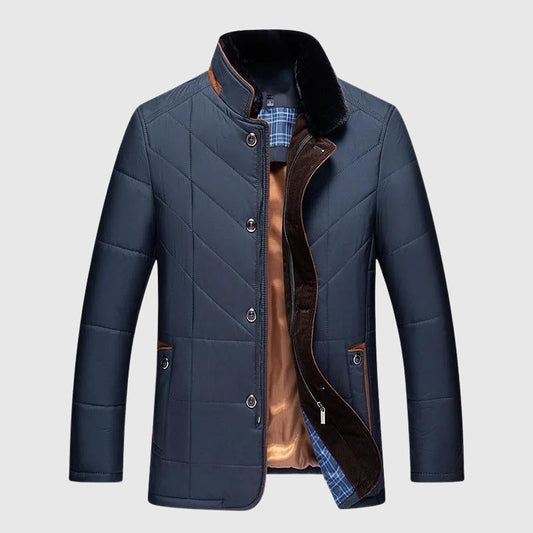 Men’s Quilted Insulated Winter Jacket