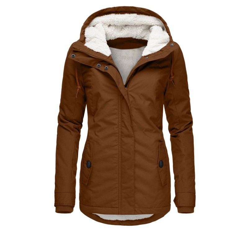 Jessica | Women's Fleece Lined Hooded Jacket