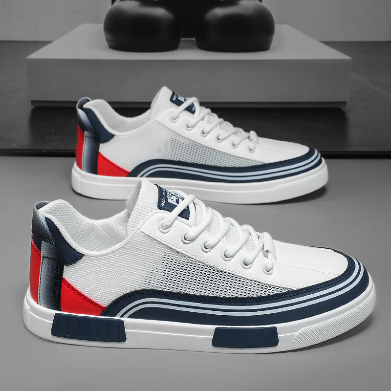 Roberto Russo Low-Top Sneakers with Mesh Panels