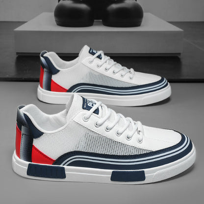 Roberto Russo Low-Top Sneakers with Mesh Panels