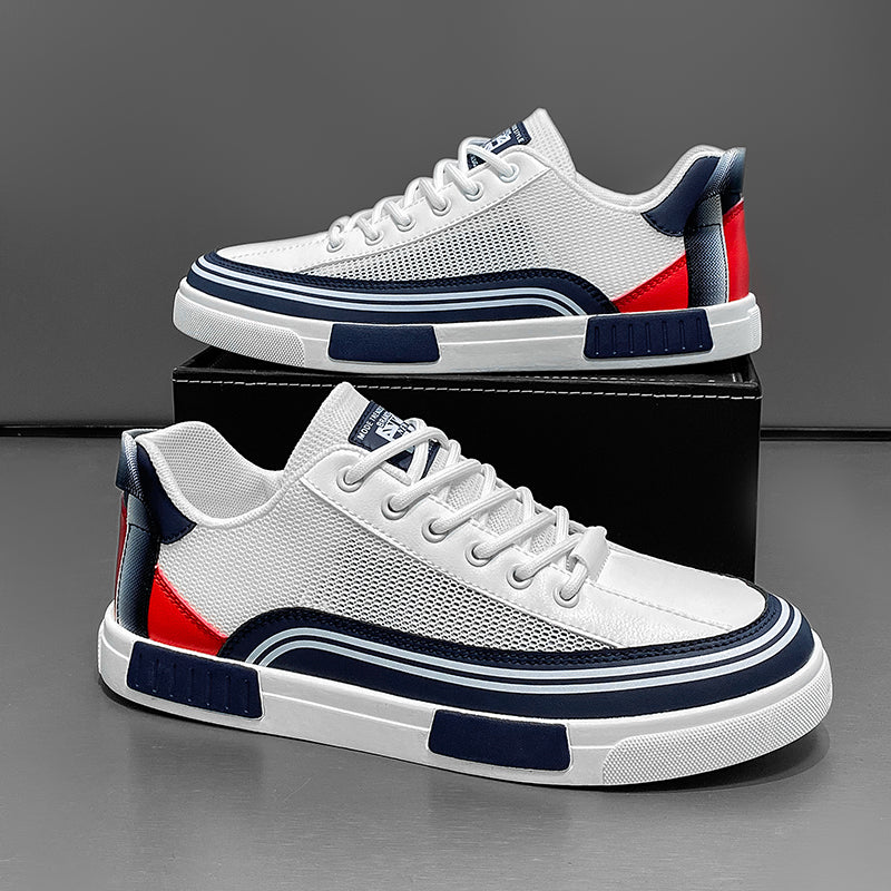 Roberto Russo Low-Top Sneakers with Mesh Panels