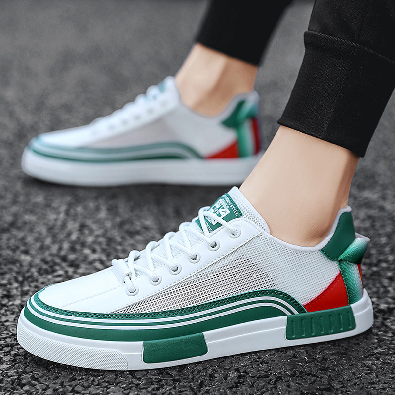 Roberto Russo Low-Top Sneakers with Mesh Panels