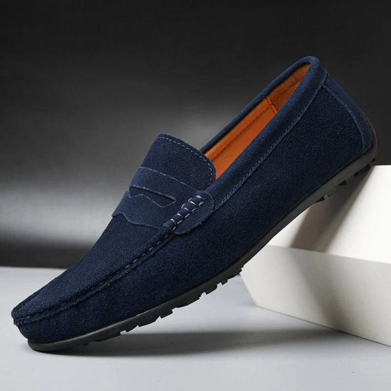 Roberto Russo Loafers with Moc Toe Stitching