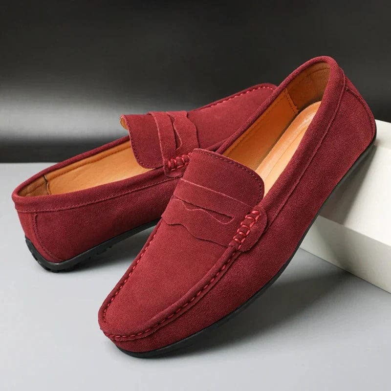 Roberto Russo Loafers with Moc Toe Stitching