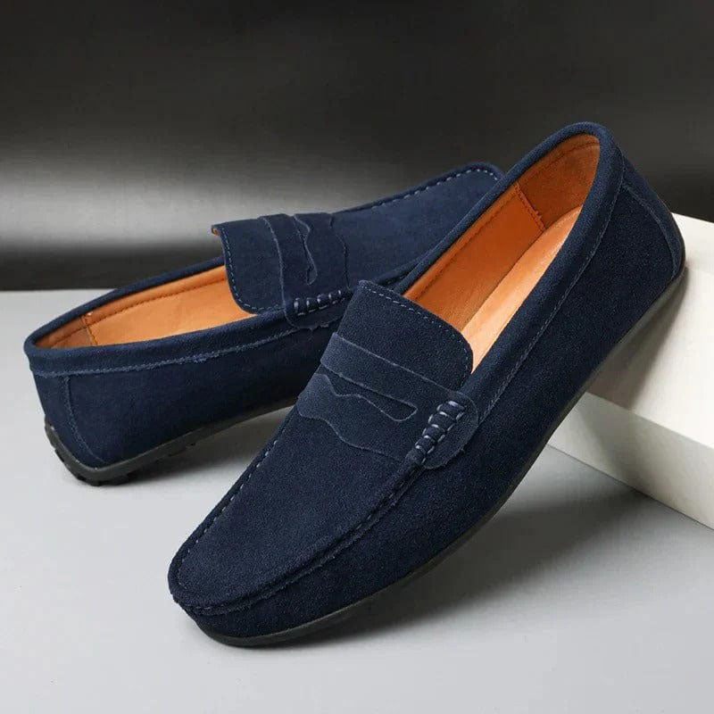 Roberto Russo Loafers with Moc Toe Stitching
