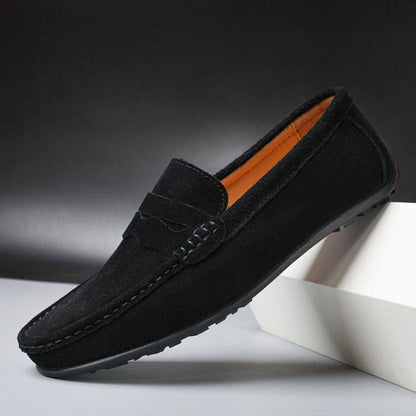 Roberto Russo Loafers with Moc Toe Stitching