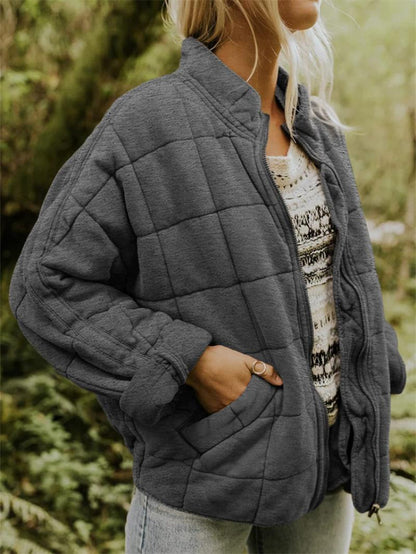 Rasmine | Stylish Quilted Jacket with Zipper