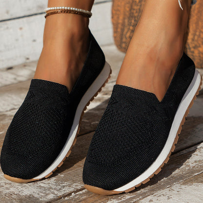 Sofia Amoretti Slip-On Mesh Shoes