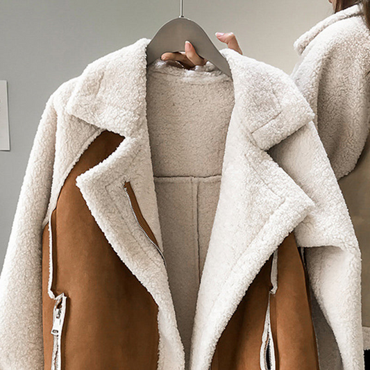Amanda | Women's Oversized Sherpa Jacket