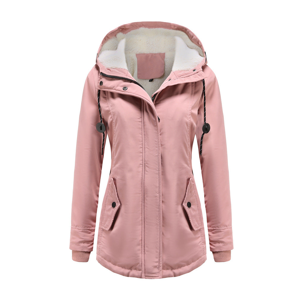 Teresa | Women's Hooded Fleece Lined Winter Jacket