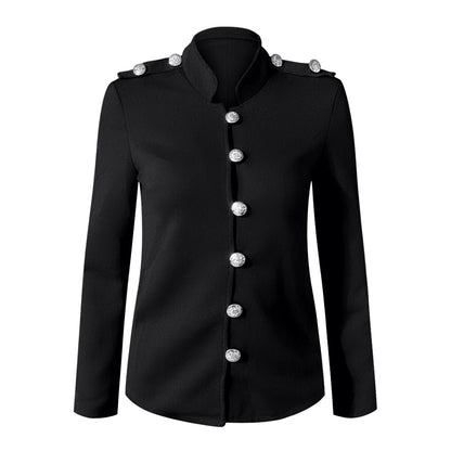 Devon | Women's Button Front Military Style Jacket