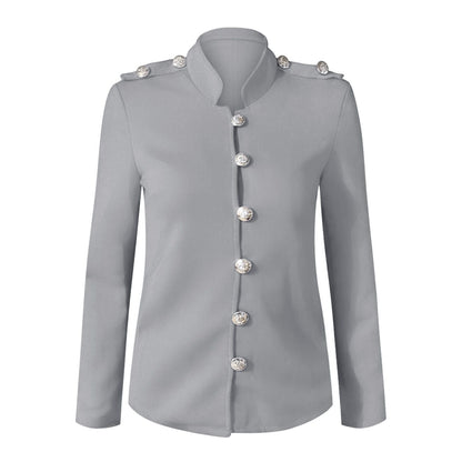 Devon | Women's Button Front Military Style Jacket