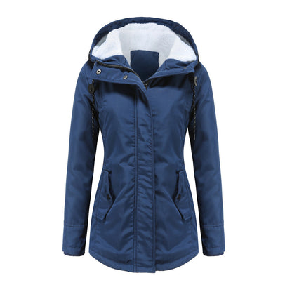 Teresa | Women's Hooded Fleece Lined Winter Jacket